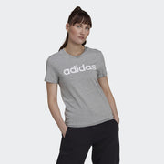 Womens Essentials Slim Logo T-Shirt T-Shirt - Grey