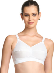 Women RIZA COTTONFIT-NUDE-36-E-CUP Casual (pack of 1) - WHITE