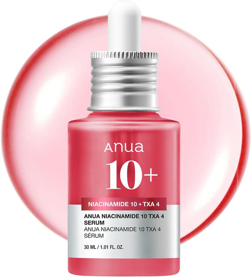 10% Niacinamide+ 4% TXA Serum, Ceramide, Hyaluronic Acid, Tranexamic Acid, Vitamin B12 Natural color, Korean Glass Skin, Fragrance-Free, Dark Spot Serum, Korean Skincare, 30ml /1.01 fl.oz.
