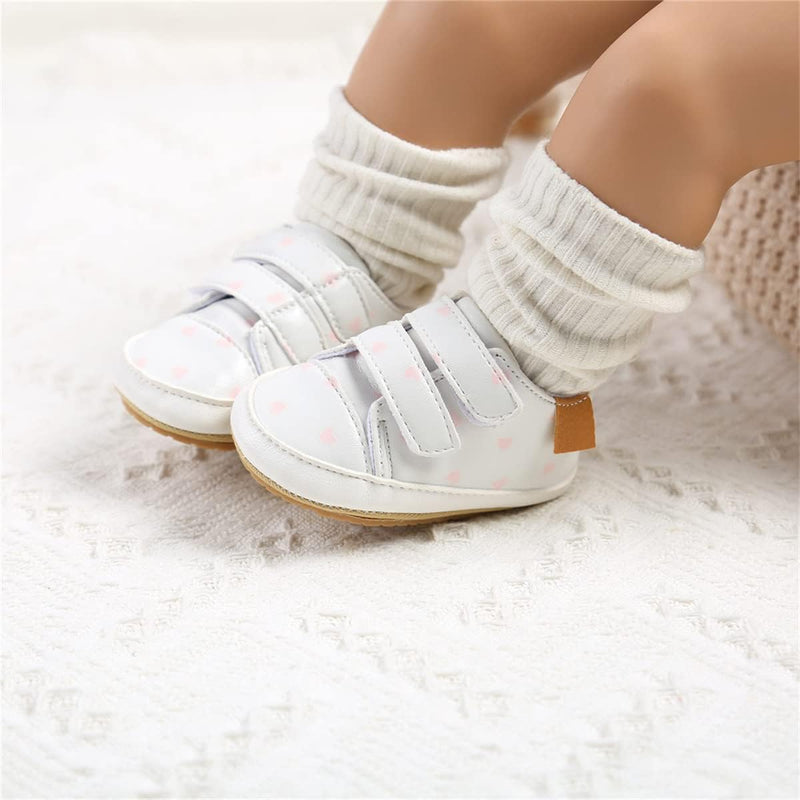 Baby Shoes Boys Girls Infant Sneakers Non-Slip Sole Toddler Crib First Walker Shoes Flat Lazy Shoe