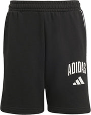 Unisex Kids Seasonals Essentials Collegiate Typography Shorts - Black