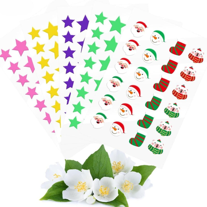 NIKITA.VIVI - 144 Pcs Acne Pimple Patch Star + Heart Shape | Acne Patch Treatment with Hydrocolloid & Tea Tree Oil | Star Face Pimple Patches | Spot Cover Stickers| Acne Healing Miracle Patches