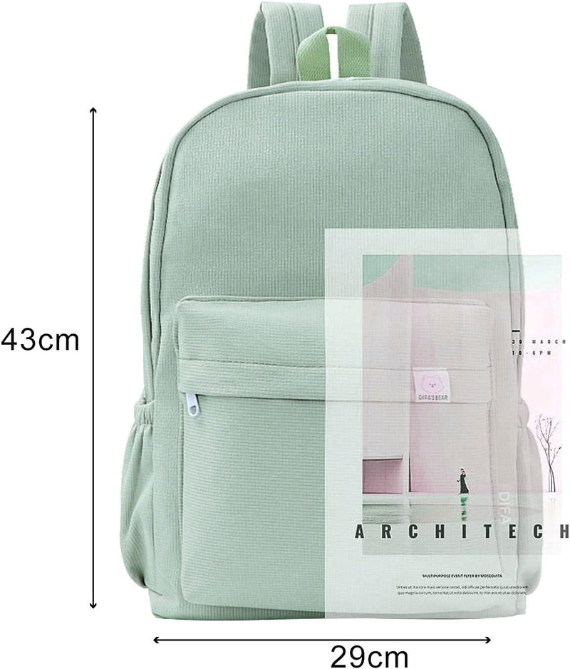 TIAASTAP Aesthetic Backpack School Bags for Teenage Girls Backpacks for School for Girls Women Backpacks for School College Backpack Back to School