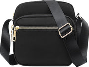womens Nylon Crossbody Bags Nylon Crossbody Bags (pack of 1) - Black