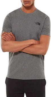 Mens Simple Dome T-Shirt, Color, Size - Grey/tnfmdgyhtrstd