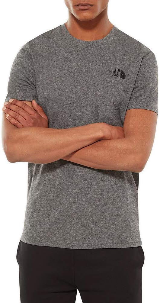 Mens Simple Dome T-Shirt, Color, Size - Grey/tnfmdgyhtrstd