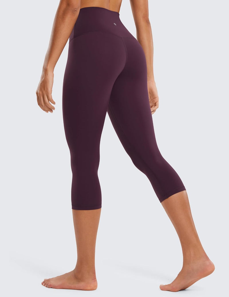 CRZ YOGA Womens Butterluxe High Waisted Lounge Legging 19 Inches - Workout Leggings Buttery Soft Capris Yoga Pants