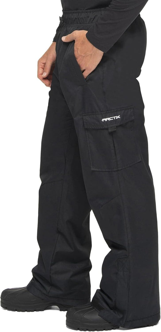 ARCTIX mens Arctix Men's Sentinel Pull Over Fleece Lined Cargo Snow Pant skiing-pants