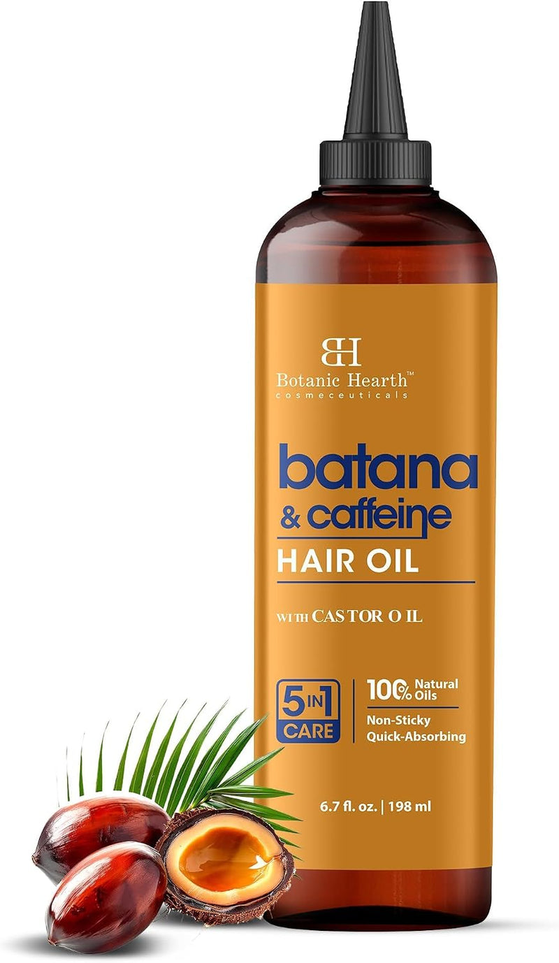 100% Pure Castor Oil for Hair Growth 150 ML - Cold Pressed, Hexane-Free, Eyelashes, Eyebrows, Skin Care - Rosemary_coconut