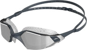 Speedo Unisex Aquapulse Pro Mirror Swimming Goggle - One Size Oxid Grey/Silver/Chrome