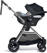 Mamas & Papas Flip XT3 Pushchair, Buggy, Pram, One handed Fold, Large Hood, 11.3 kg - Skyline Grey