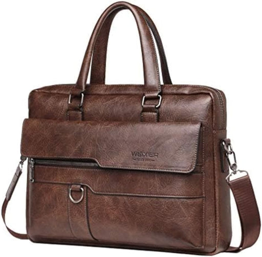mens Bl1128 Luggage- Messenger Bag - #35deepbrown(pu)