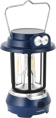 Olsenmark LED Emergency Lantern with Solar OME2824, Energy Efficient Design, Super Bright and 7 Hours Working Compact, Portable and Light-Weight Design with Long Operating Time
