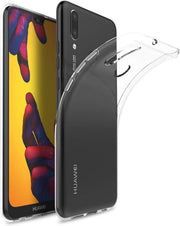 Huawei Nova 3E Case, Smooth Silicone Back Case Cover for / P20 Lite, Clear