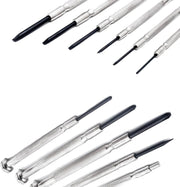 11PCS Mini Screwdriver Set, Small Screwdriver Set with 11 Different Size Flathead and Phillips Screwdrivers, Precision Screwdriver Set for Jewelry, Watch, iPhone, Toys, Computer, Eyeglass Repair - 11PCS