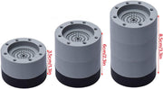 3.5cm/6cm/8cm Shock and Noise Cancelling Washing Machine Support,Washer and Dryer Anti-Vibration Pads, Washing Machine Foot Pads for All Washing Machine