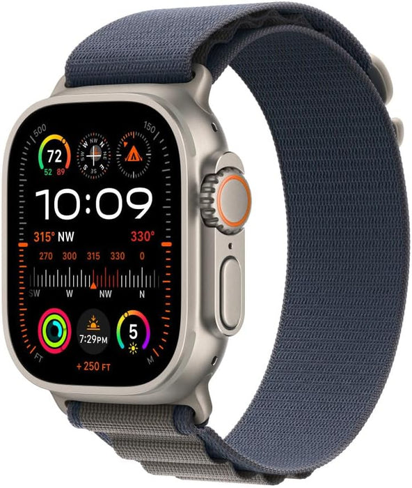 Apple Watch Band - Alpine Loop - 49mm - Blue - Small