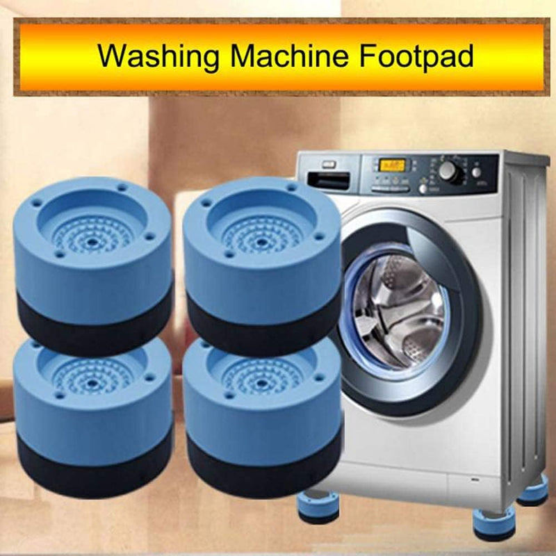 ZJCQAAnti Vibration Pads for Washer Machine, Washer and Dryer Combo for Reducing Noise and Vibrasion Associated with Operation of Washer and Dryer Set, 4 Pcs/set AntiZJCQAvibration Pads