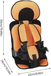 Booster Car Seat Foldable | Car Travel Booster Seat - Children Safety Accessories, Portable Golf Cart Toddler Chair -For Vehicle -Truck