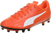 Rapido III mens Football Shoe - Dragon Fire-puma White-chili Powder-puma Black