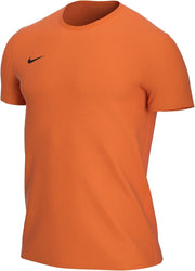 mens M Nk Dry Park Vii Jsy Ss T-Shirt - Safety Orange/Black