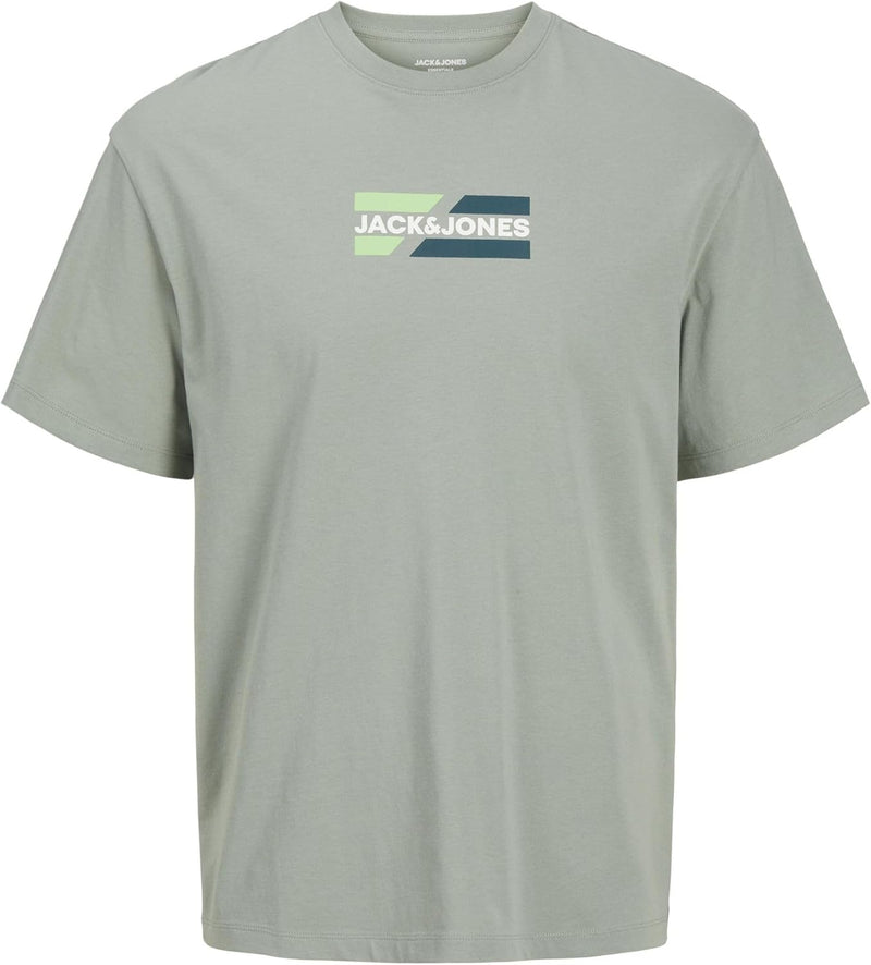 Men Jjecorp Graphic Tee Ss O-neck Noos T-Shirt - Iceberg Green