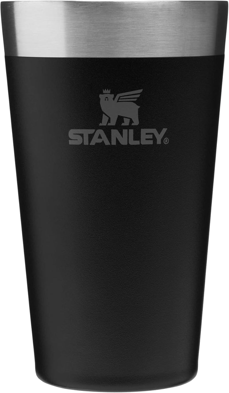 Adventure Vacuum Pint, 0.47 Liter, Matte Black - Matte Black