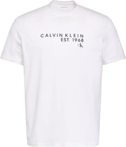 Mens SS 30S EU WHOLESALE Graphic Tees - Bright White