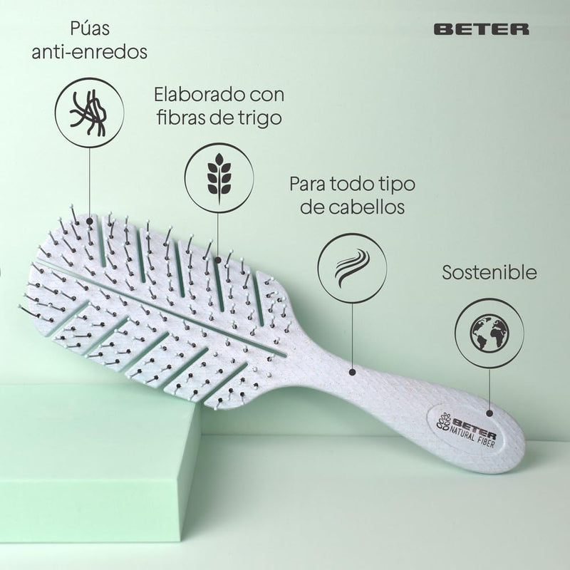 Beter Natural Fiber Detangling Hair Brush