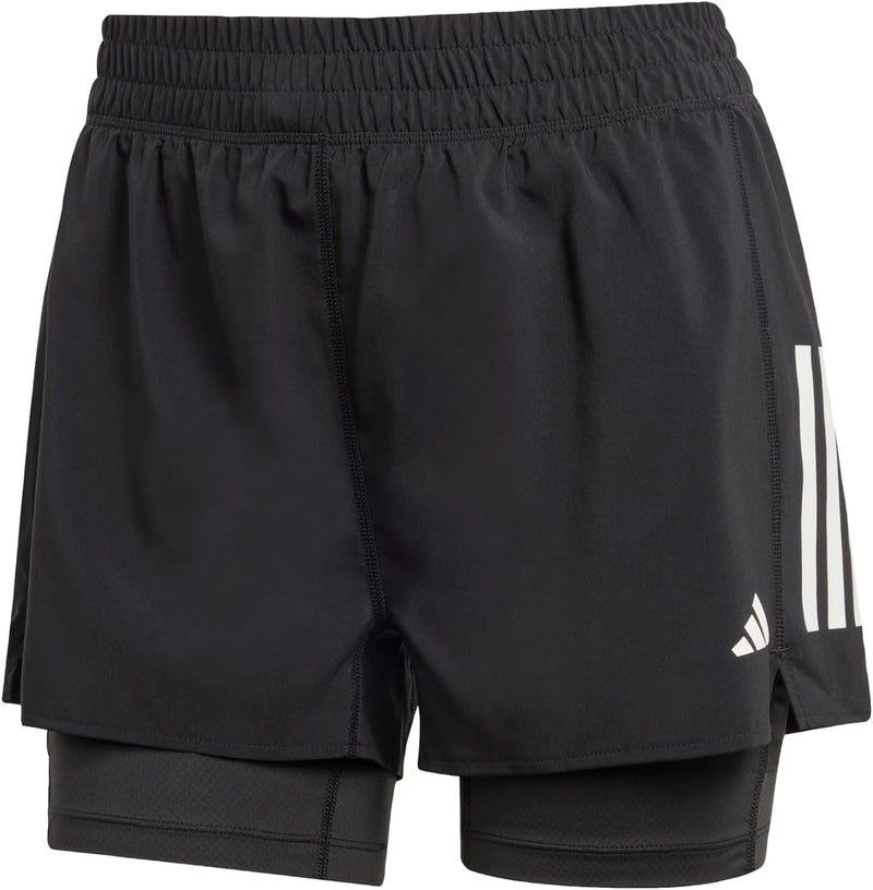 Women's Own the Run Climacool 2in1 Short Shorts - Black