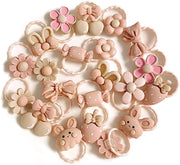 Shining Diva Fashion 20 pcs Combo Elastic Hair Bands Ties Accessories for Kids Baby Girls Women - Style2