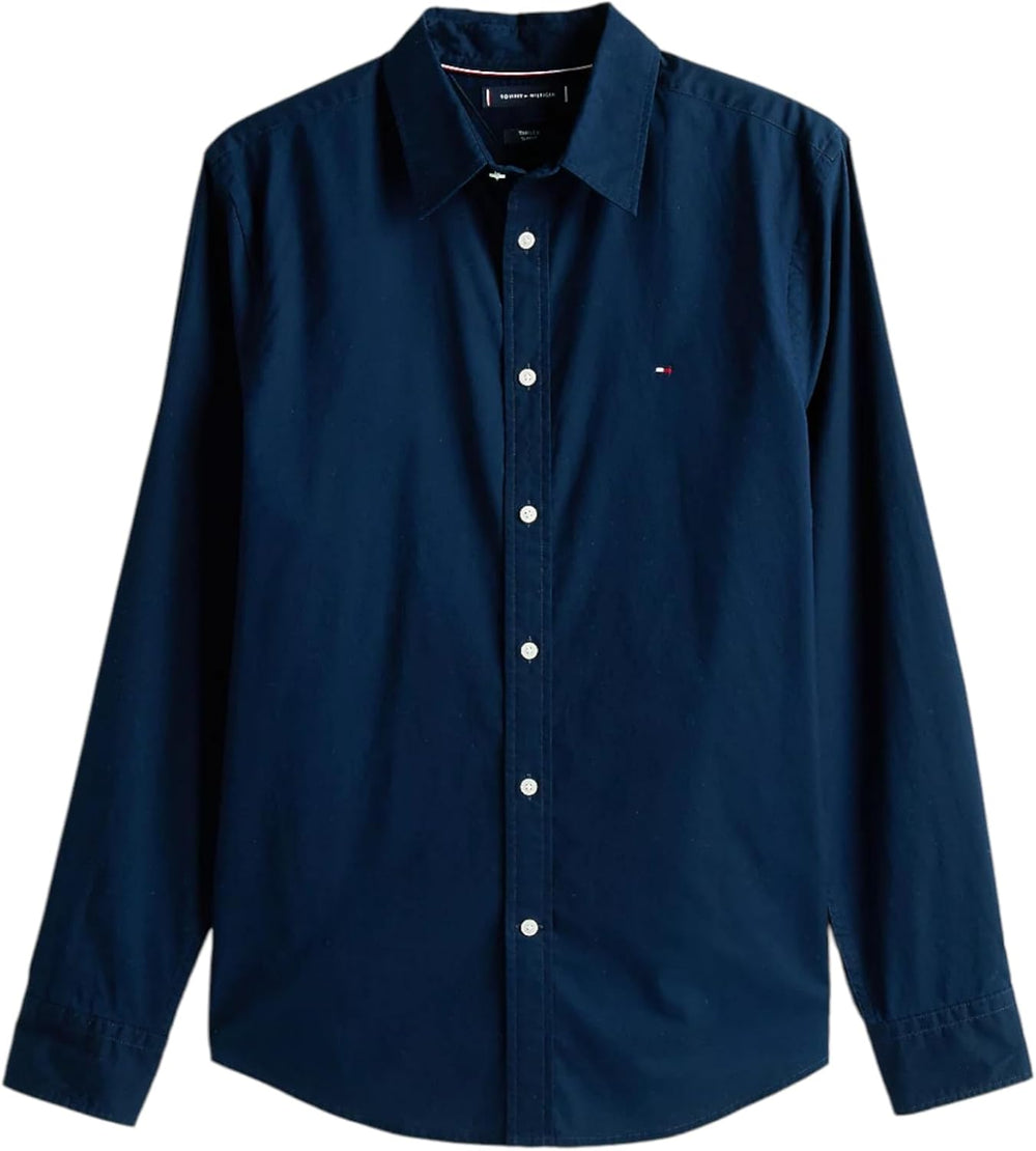 mens FLEX POPLIN KENT COLLAR SF SHIRT L/S Shirt