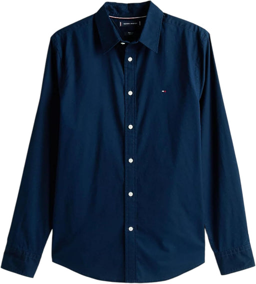 mens FLEX POPLIN KENT COLLAR SF SHIRT L/S Shirt - Desert Sky