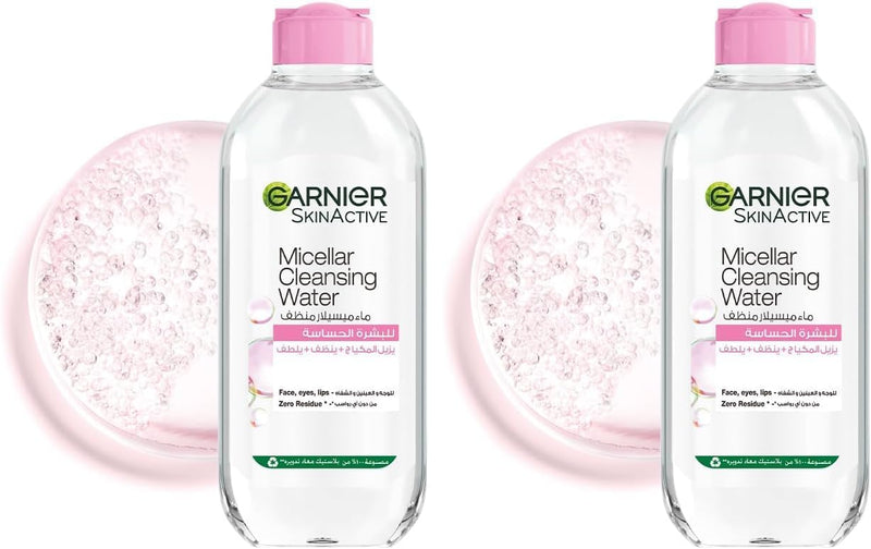Skin Active Micellar Water Classic 400ml - Makeup Remover - 400 ml Classic (Pack of 2)