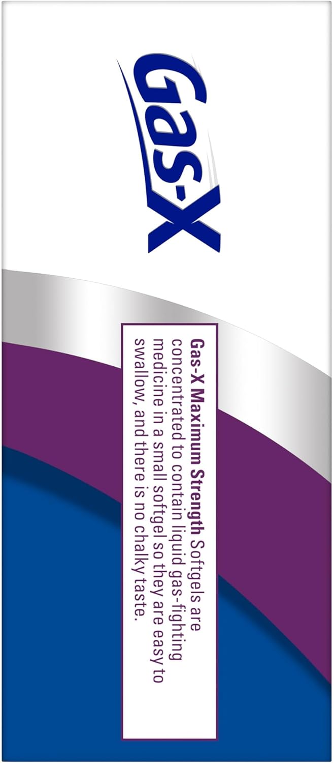 Gas-X Maximum Strength Gas Relief Softgels with Simethicone 250 mg - 50 Count – image 12