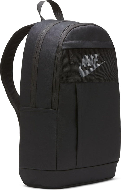 Nk Elmntl Bkpk Lbr Unisex Backpack, Black/Black/(White), One Size