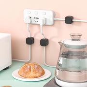 6 Pack Magnetic Cable Clips Spring Cable Holder Clips Cable Management Clips Adhesive Cord Wire Holder Keeper for Home Office Desk Phone Car Wall Desktop Nightstand