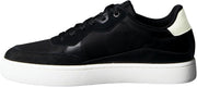 Mens Classic Cupsole Sneakers - Ck Black/White Jade/ Wild Lime