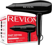 Revlon RVDR5305 Folding Travel Hair Dryer - Compact and Light Weight - 1200 Watts - Black - RVDR5280 – Black