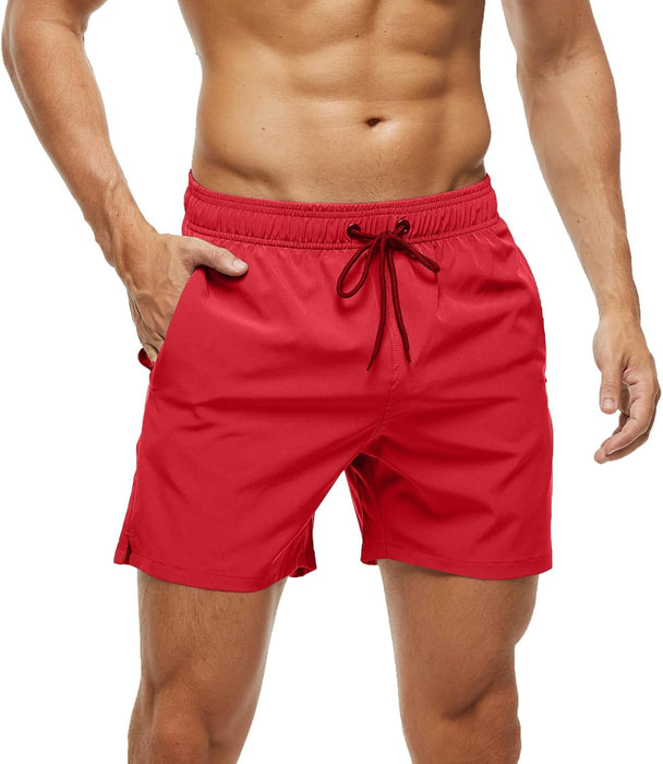 Mens Swimming Trunks Swim Shorts Gym Athletic Workout Running Sports Golf Lounge Clothes Casual Summer Beach