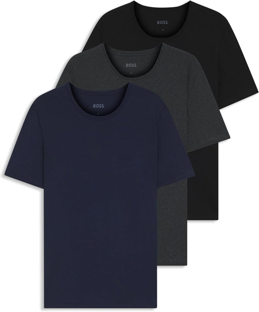 Mens TShirt RN 3P Classic 10243514 01 SHIRT - Open Blue