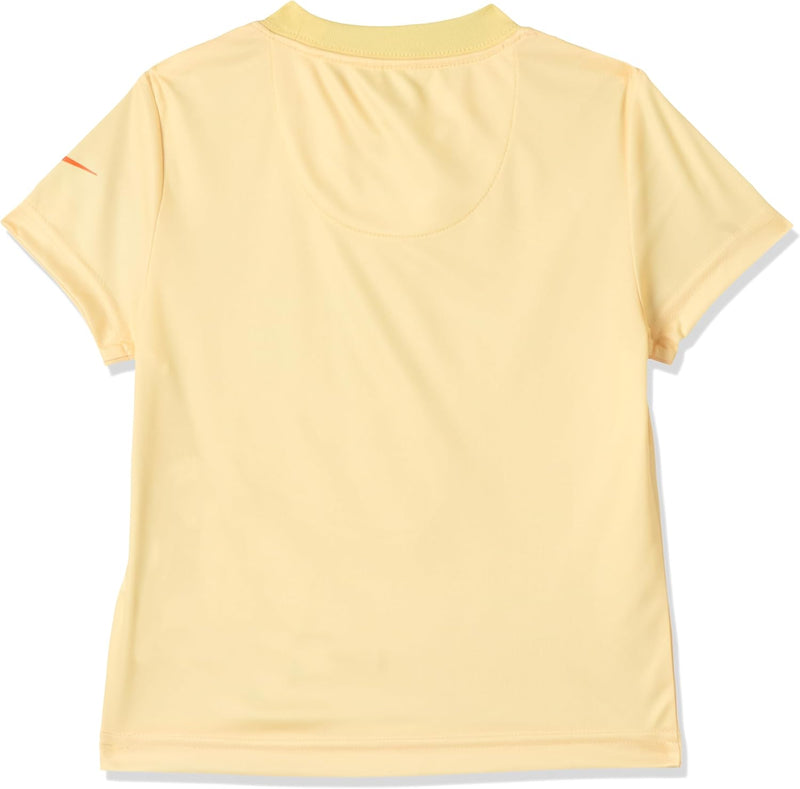 Unisex Kids NKB STACKED UP SWOOSH TEES AND T-SHIRTS - SOFT YELLOW