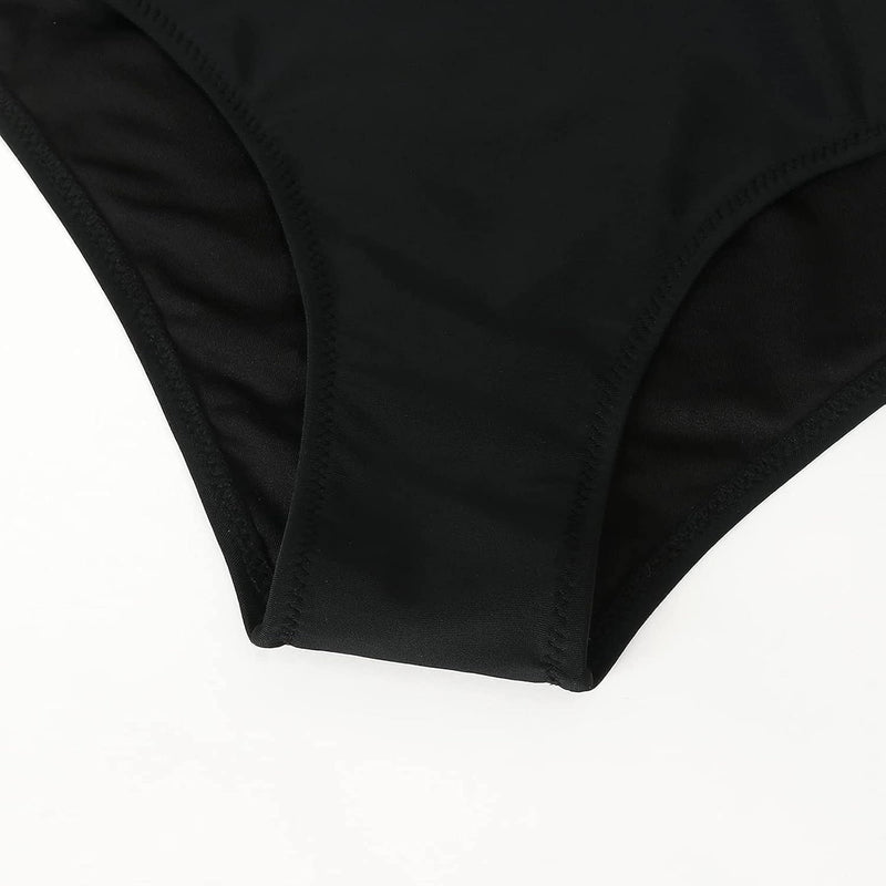 Women High Waisted Wrap Bikini Set Back Tie 2 Piece Swimsuits Low Neck Push Up Bathing Suits Solid Swimwear Print Criss cross Swimming suit Beachwear