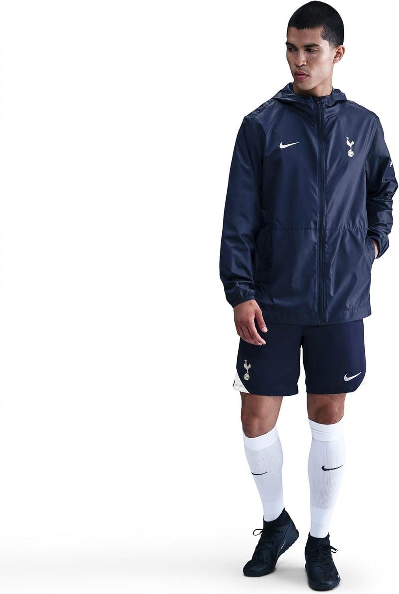 Mens Tottenham Hotspur Football Club Academy Pro Hooded Run JACKETS (pack of 1) - BINARYBLUE(LTIRONORE)(NoSponsor)