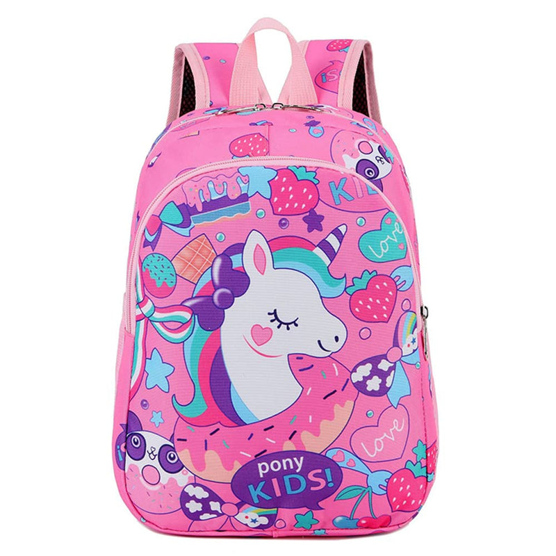 TOMVAES Unicorn Kids Backpack,Girls Backpack for School, Children Casual Daypack Book Bag Rucksack,Perfect for Daycare and Preschool