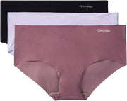Womens HIPSTER 3PK Underwear Bottoms (pack of 3) - BLACK/CINDER/LILAC QUARTZ
