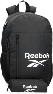 unisex-adult BACKPACK 48CM 2C W CARRY ALL REEBOK ASHLAND BLACK BLACK 31.5X45X15