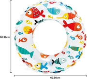 Intex Lively Print Swim Rings, Multi-Colour, 59241