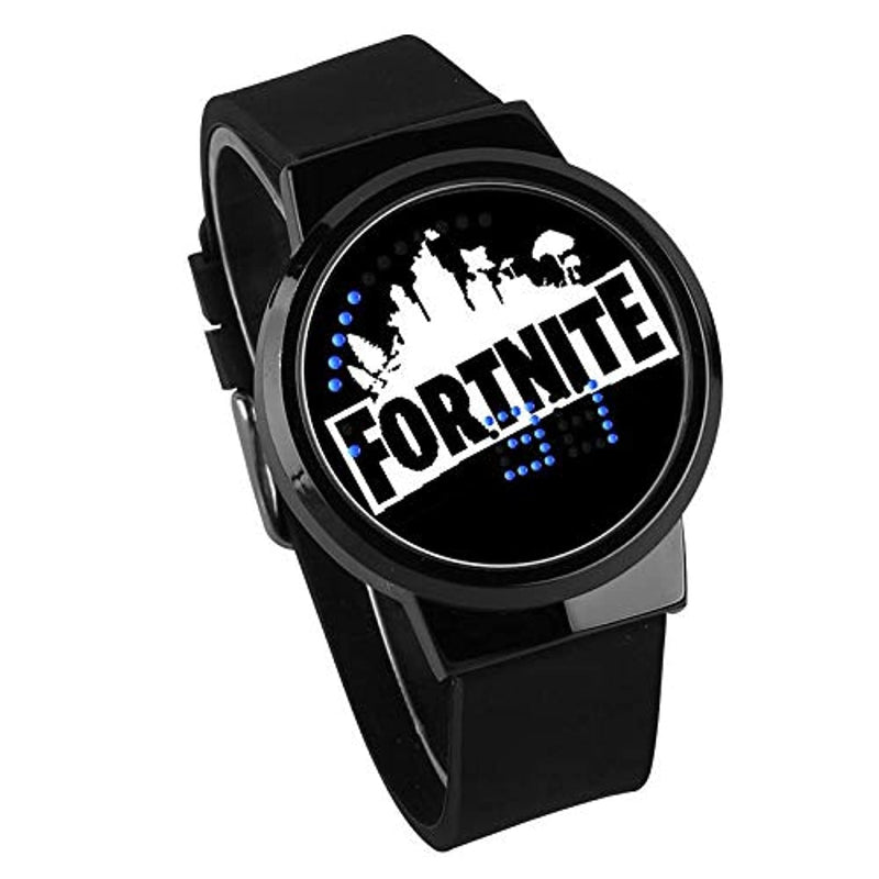 Waterproof Fortnite Game Touch Screen Wrist Watch Luminous Kids Childrens Student Cartoon Gifts