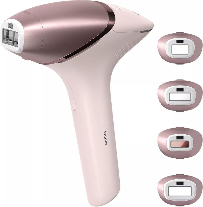Lumea IPL Epilator with 4 attachments for Face, Body, Underarm and Bikini, Cordless, Model: BRI958/60, Rose Gold 60-DAYS MONEY BACK GUARANTEE